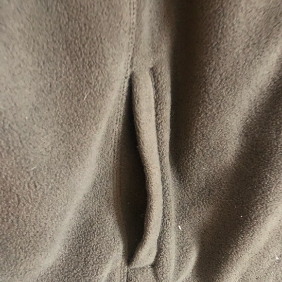 Basic Editions Zip Up Fleece Vest - Picture 4 of 6